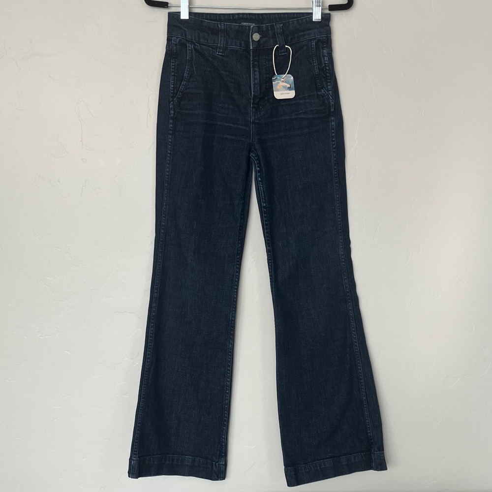 J. Crew Dark Blue Flare Women's Jeans